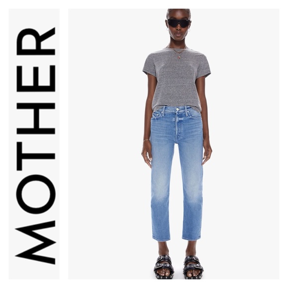 MOTHER Denim - MOTHER Denim Tomcat On The Run Cropped Ankle Size 28